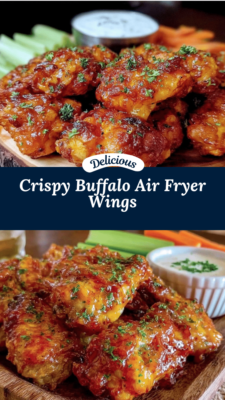 air fryer buffalo chicken wings recipe