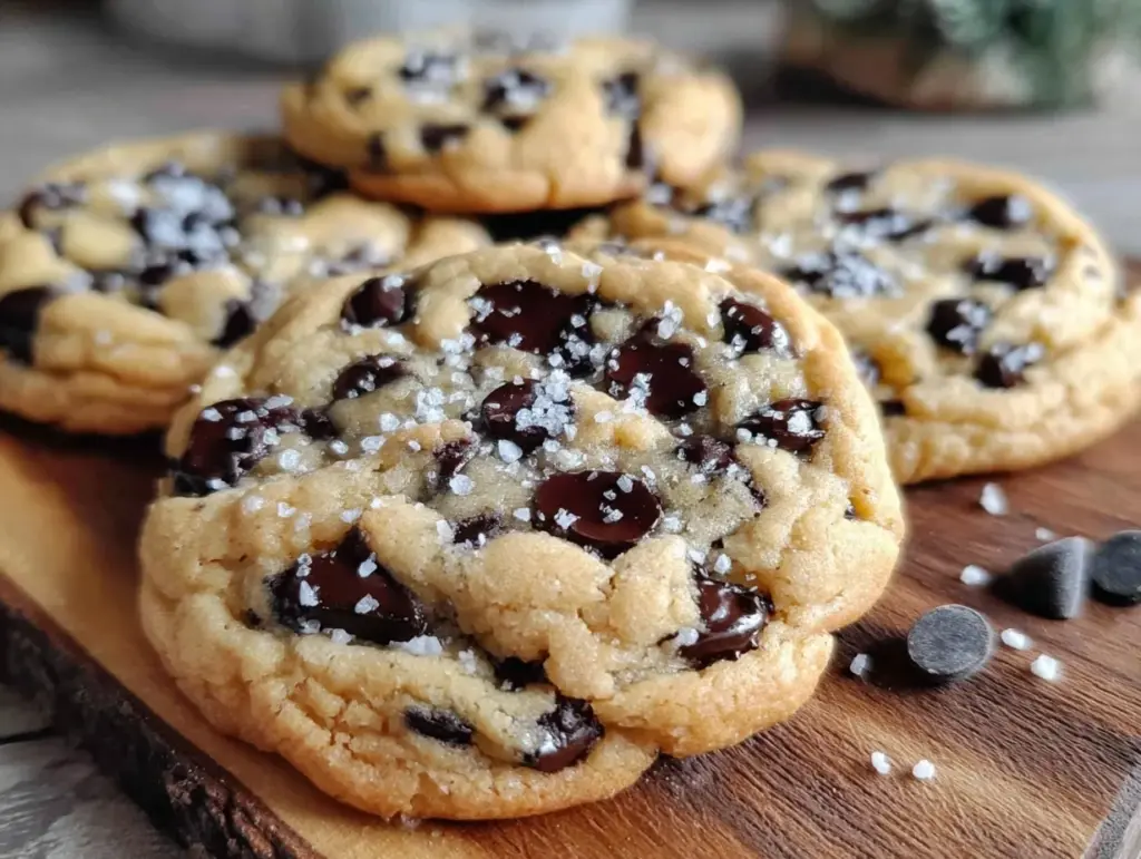 brown butter chocolate chip cookies - featured image