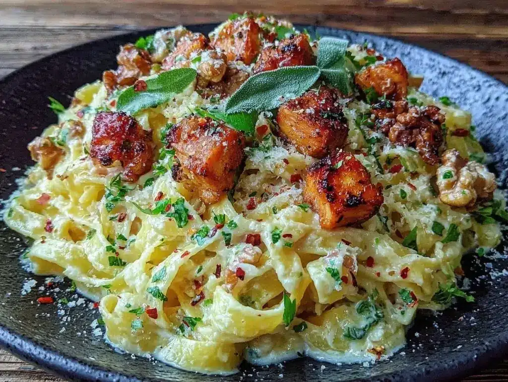 butternut squash pasta - featured image