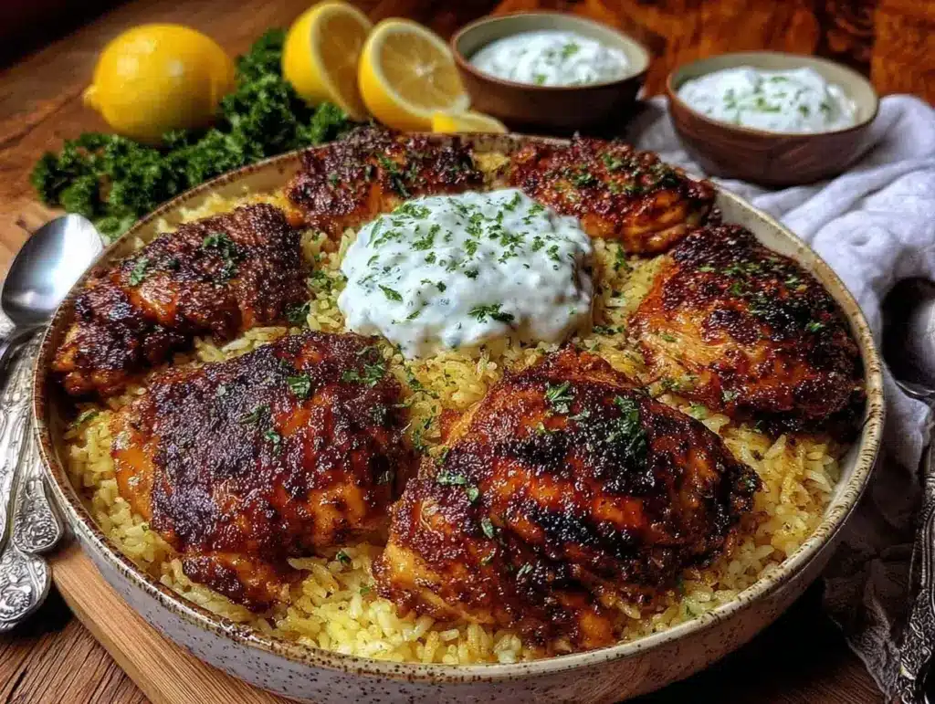 chicken tzatziki casserole - featured image