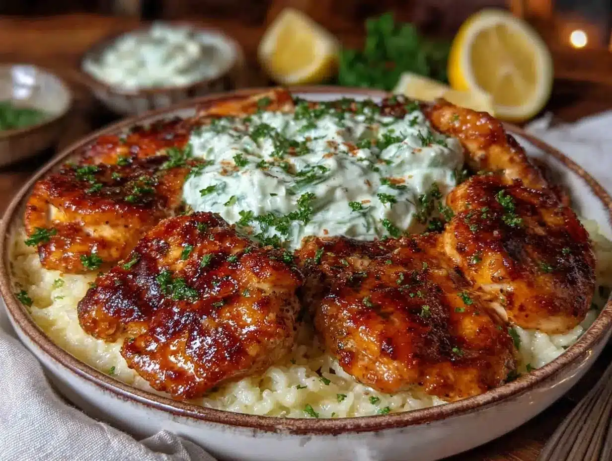 chicken tzatziki casserole preparation steps