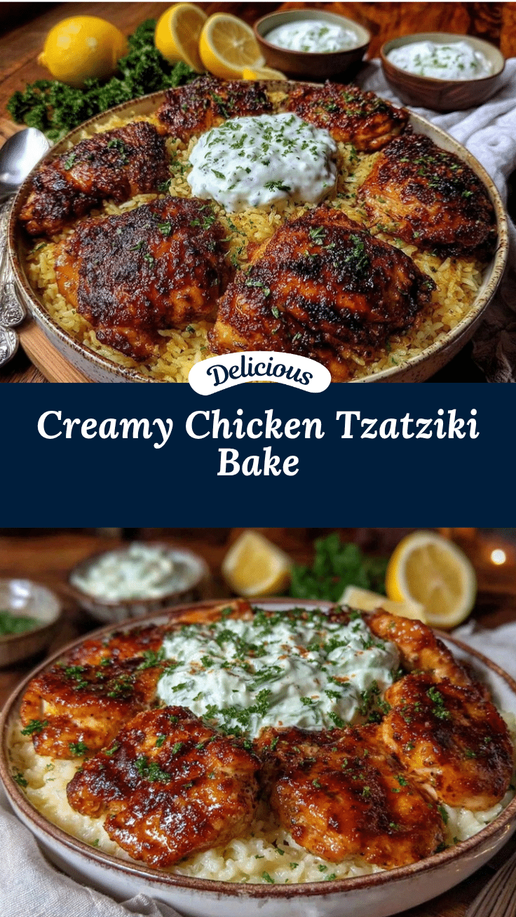 chicken tzatziki casserole recipe