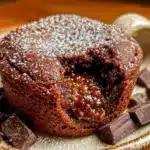 chocolate lava mug cake - featured image
