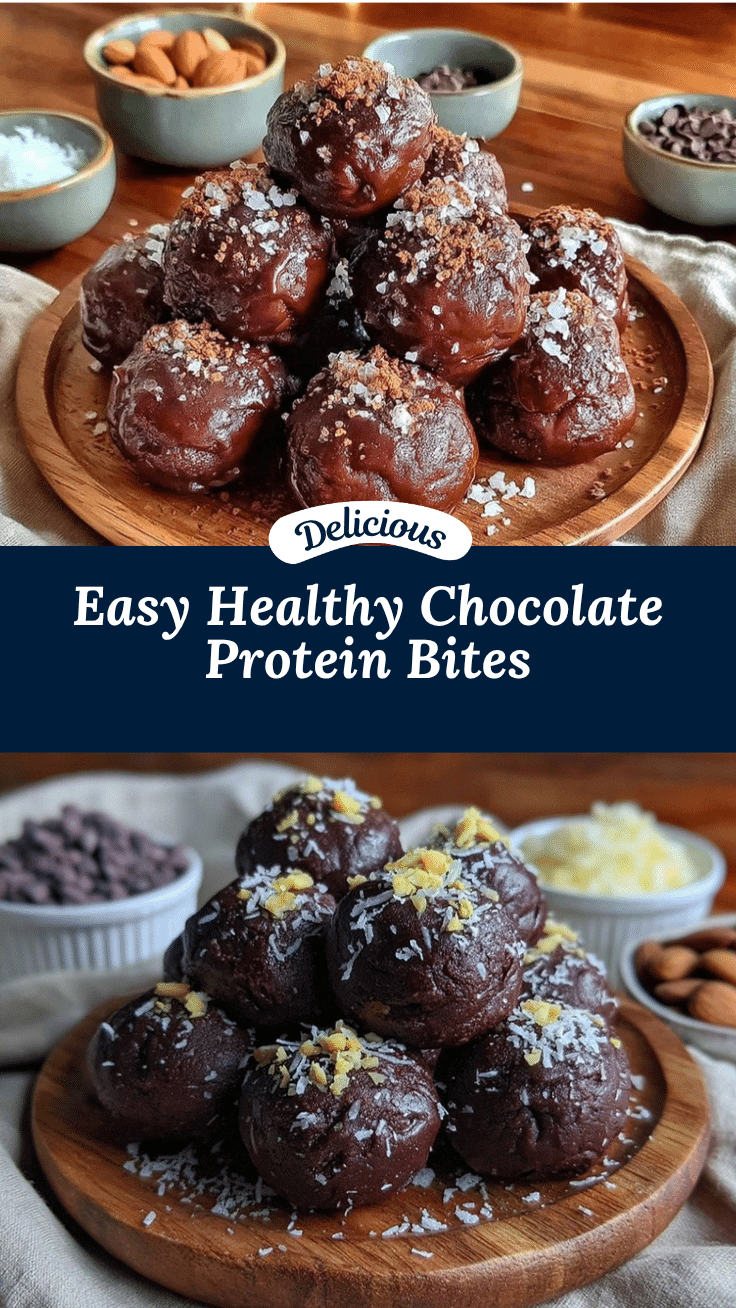 chocolate protein balls recipe