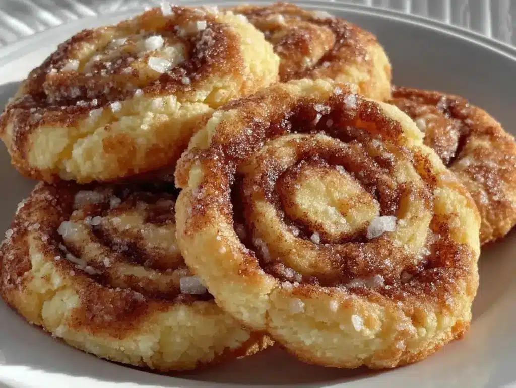 cinnamon roll sugar cookies - featured image