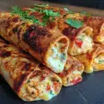 cream cheese chicken taquitos - featured image