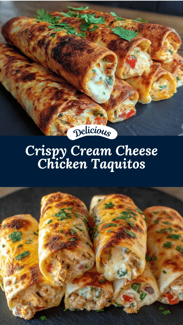 cream cheese chicken taquitos recipe
