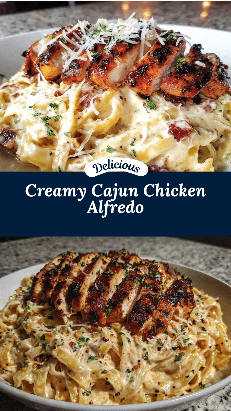 Creamy Cajun Chicken Alfredo recipe