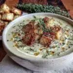 creamy sunchoke soup - featured image