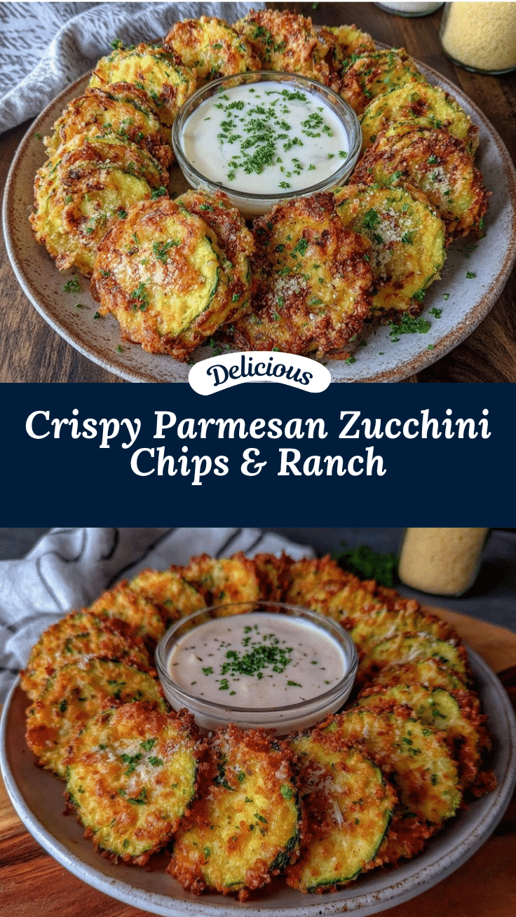 crispy parmesan zucchini chips recipe
