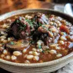 Crockpot Beef Barley Soup - featured image