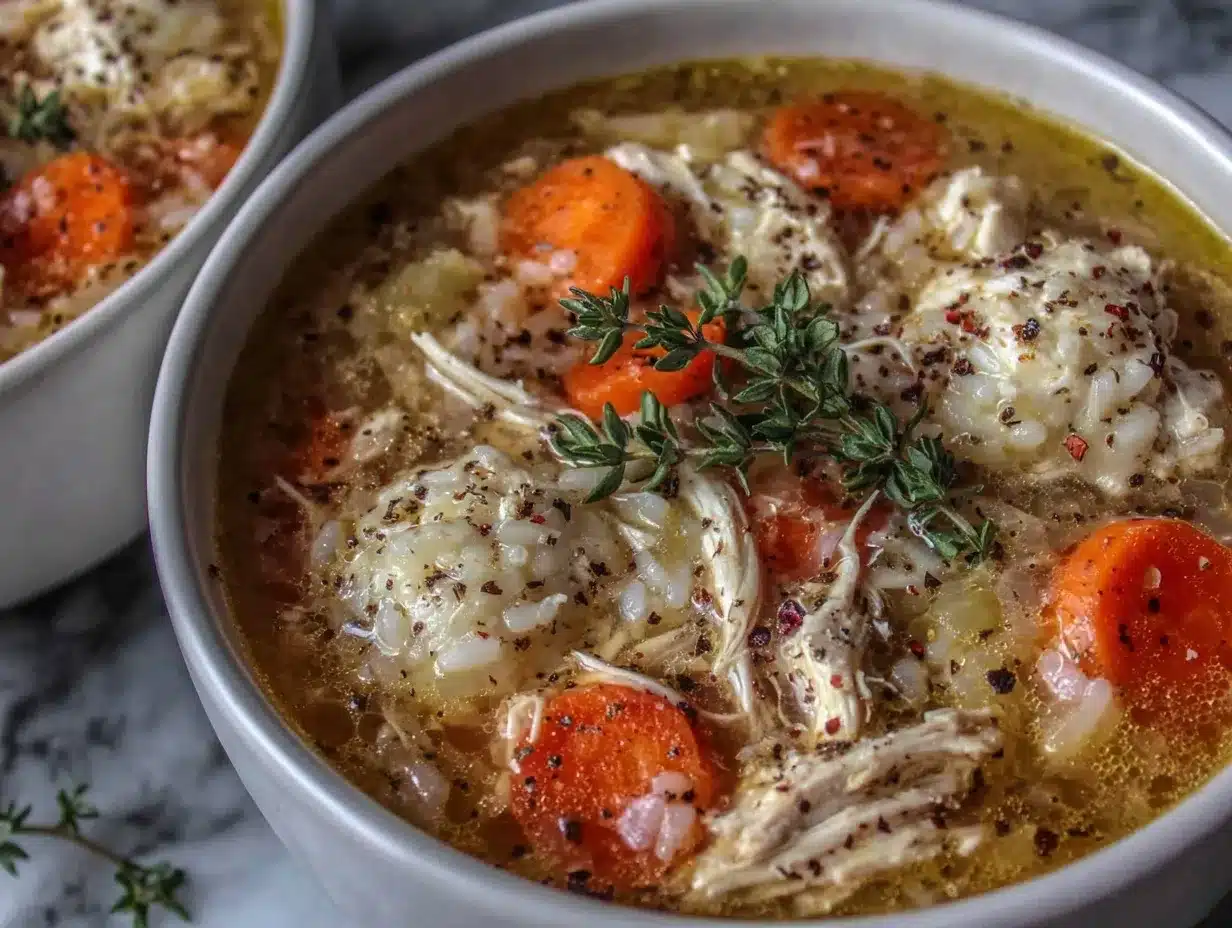 crockpot chicken soup preparation steps