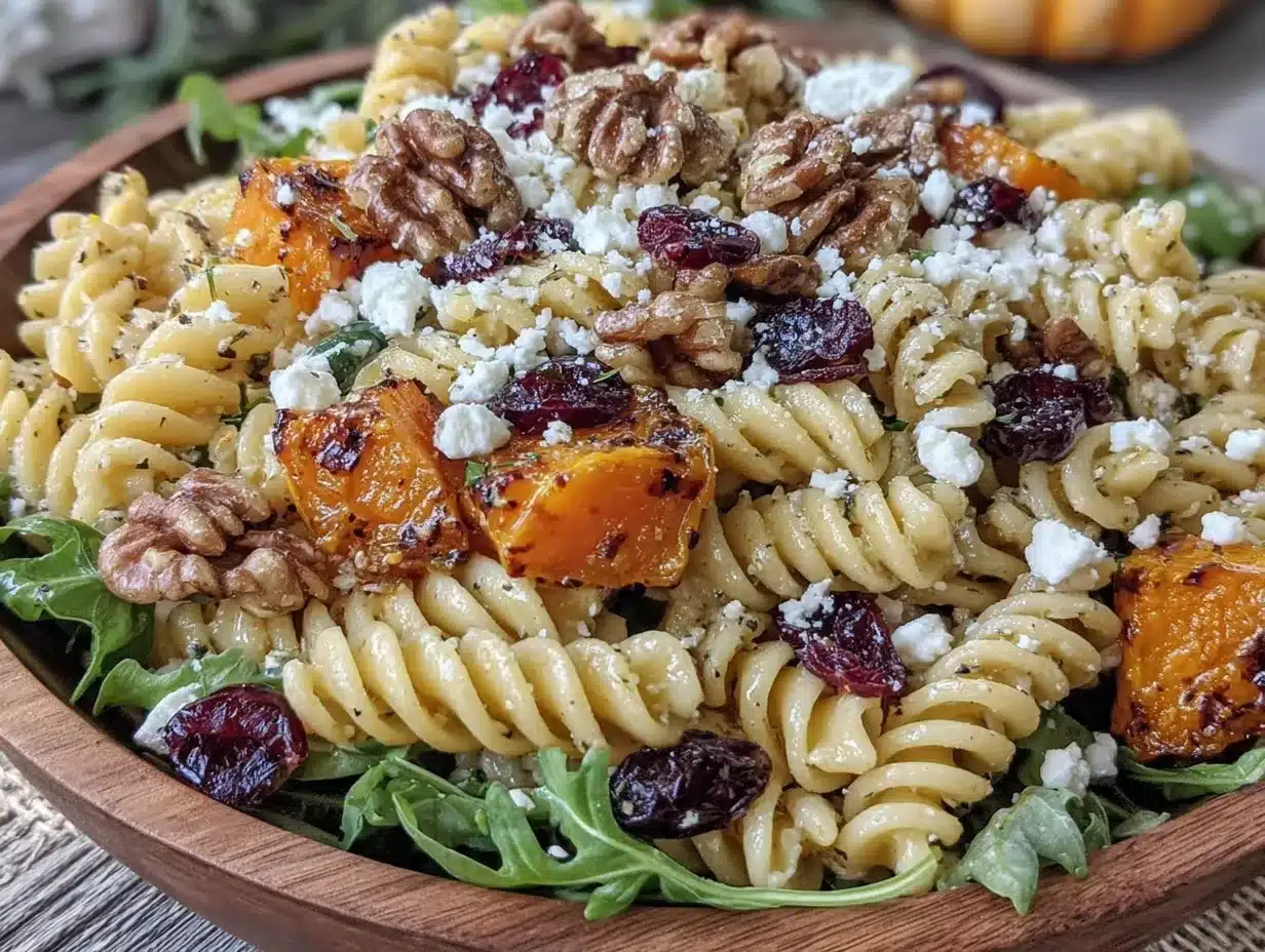Fall Harvest Pasta Salad preparation steps