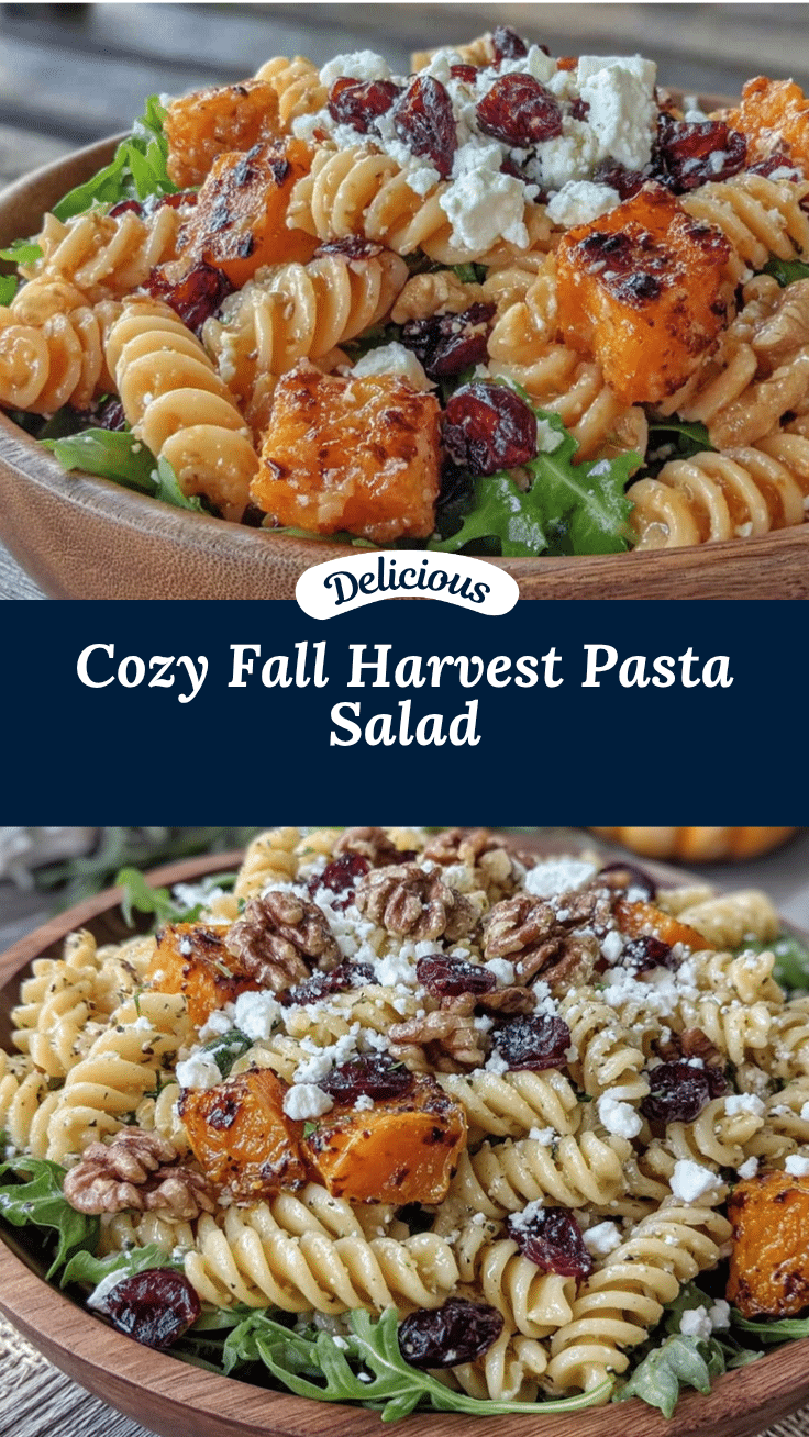 Fall Harvest Pasta Salad recipe