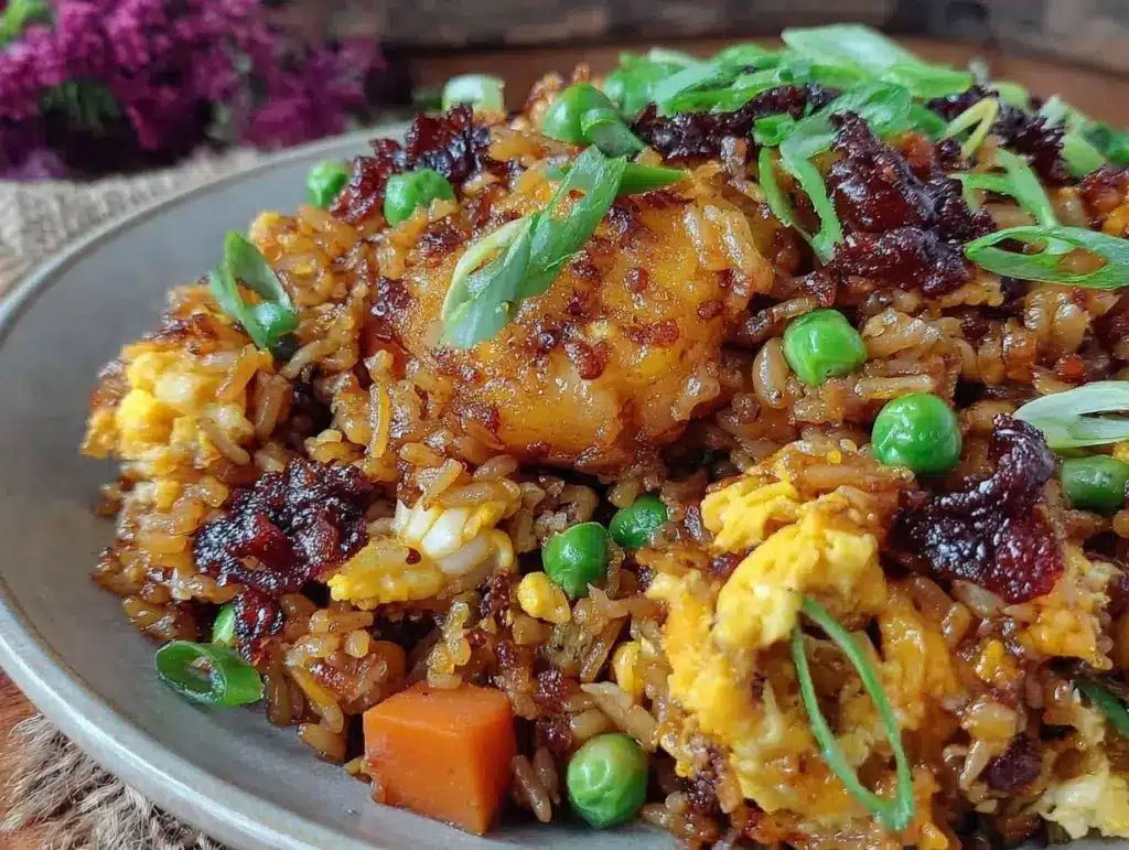 fried rice recipe - featured image