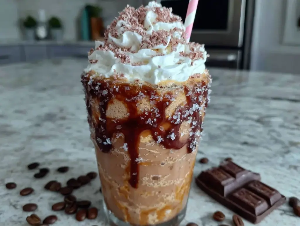 frozen coffee frappe - featured image