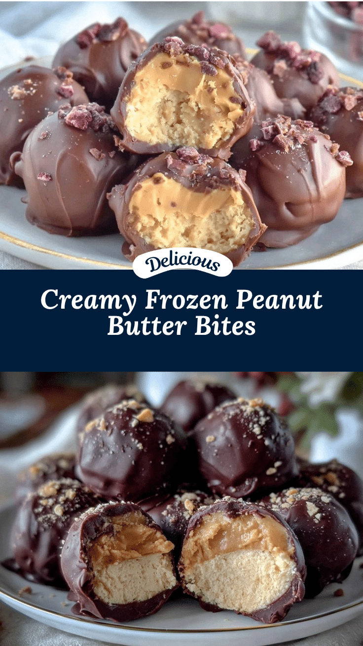 frozen peanut butter Greek yogurt bites recipe