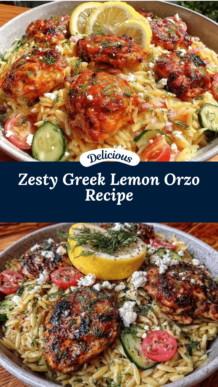 Greek lemon orzo recipe