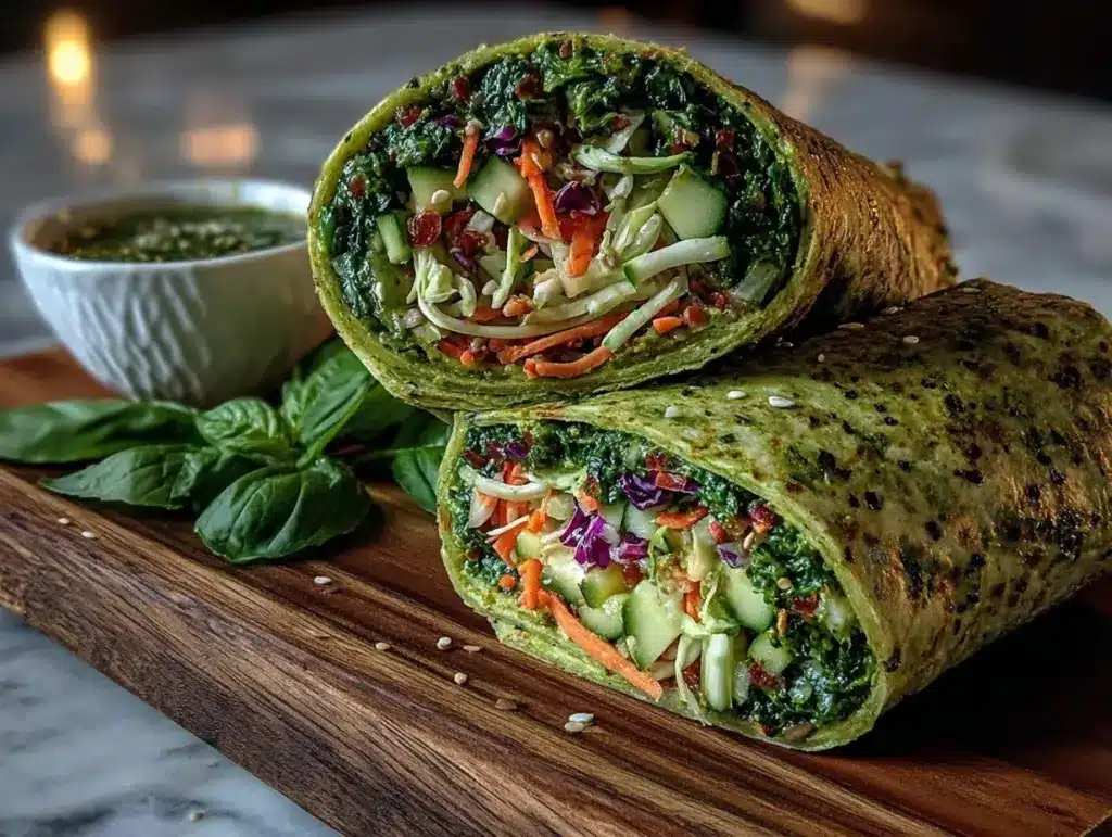 green goddess sandwich wrap - featured image