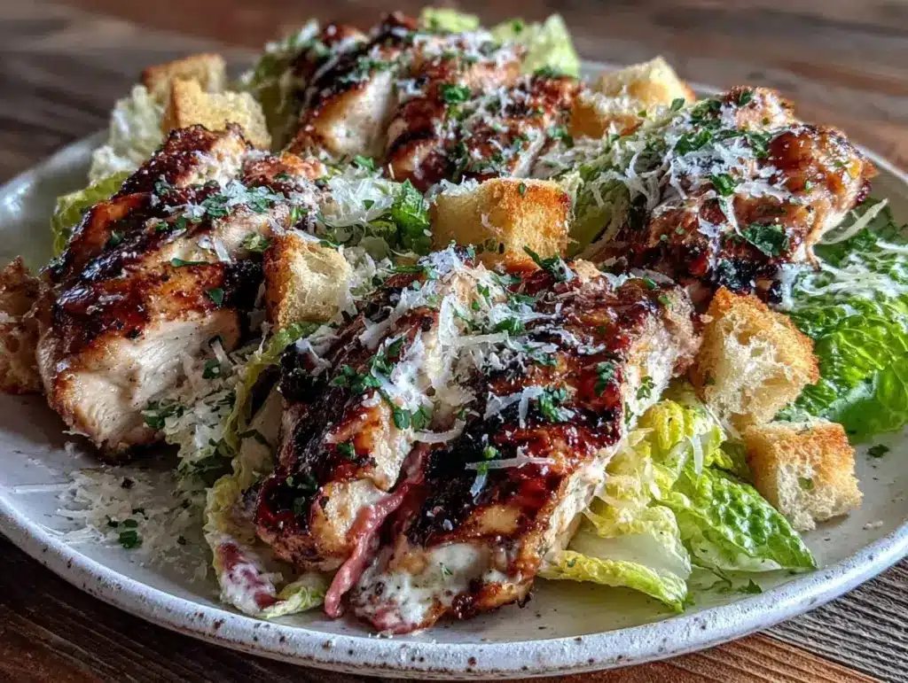 grilled chicken Caesar salad - featured image