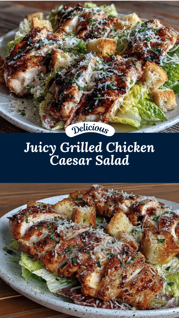 grilled chicken Caesar salad recipe