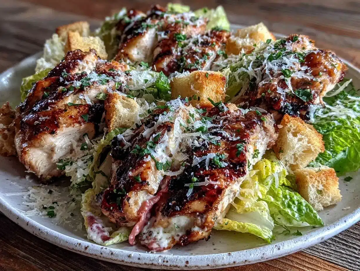 grilled chicken Caesar salad - featured image
