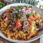 ground beef Jollof rice - featured image