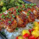 Hawaiian Chicken Sheet Pan Dinner - featured image