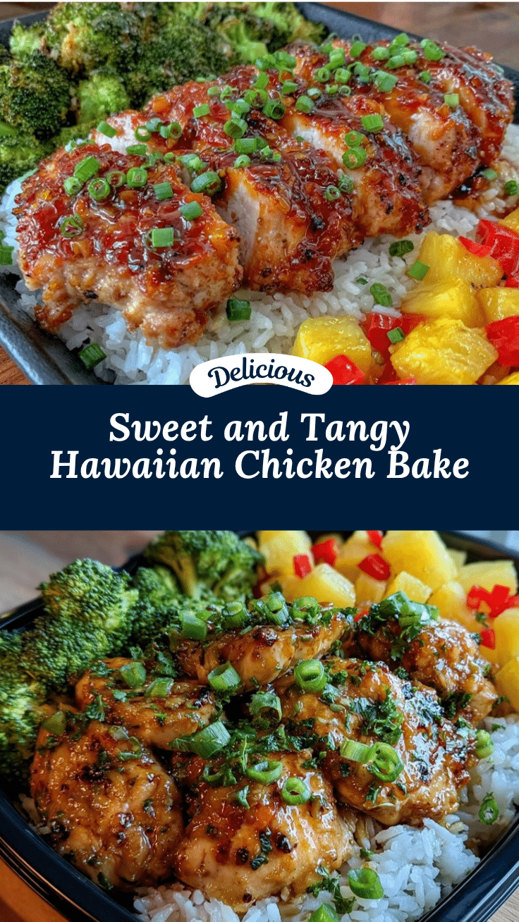Hawaiian Chicken Sheet Pan Dinner recipe