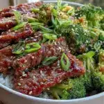 high protein beef and broccoli - featured image
