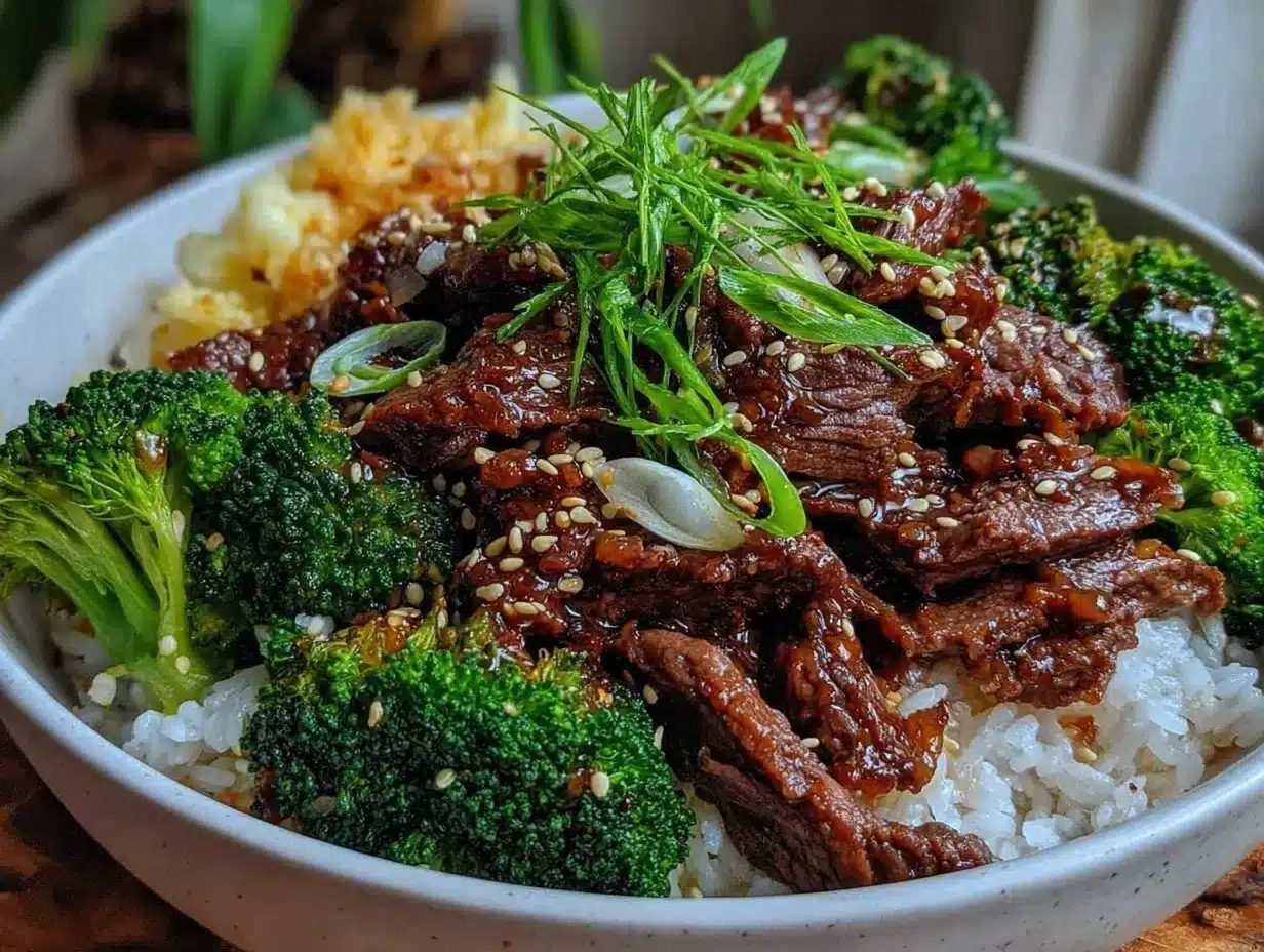 high protein beef and broccoli preparation steps