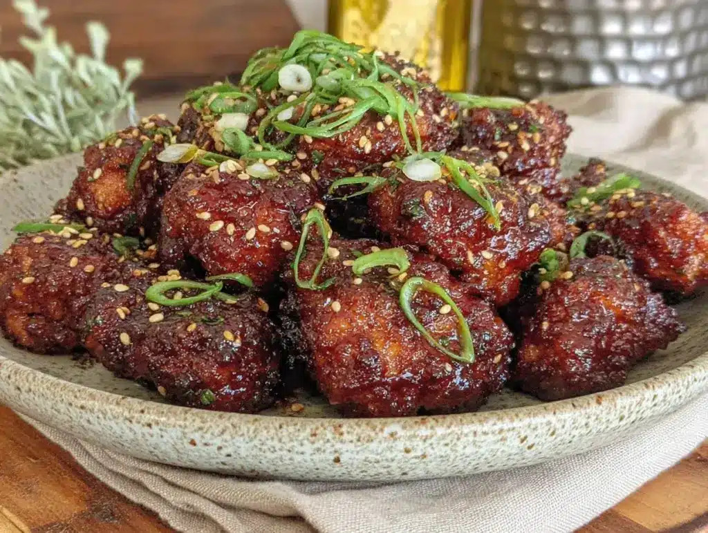 Korean chicken bites - featured image