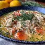 lemon chicken soup - featured image