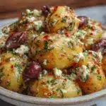 Mediterranean potato salad - featured image