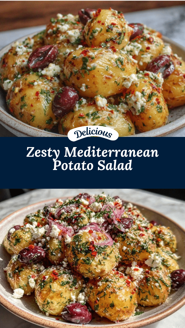 Mediterranean potato salad recipe