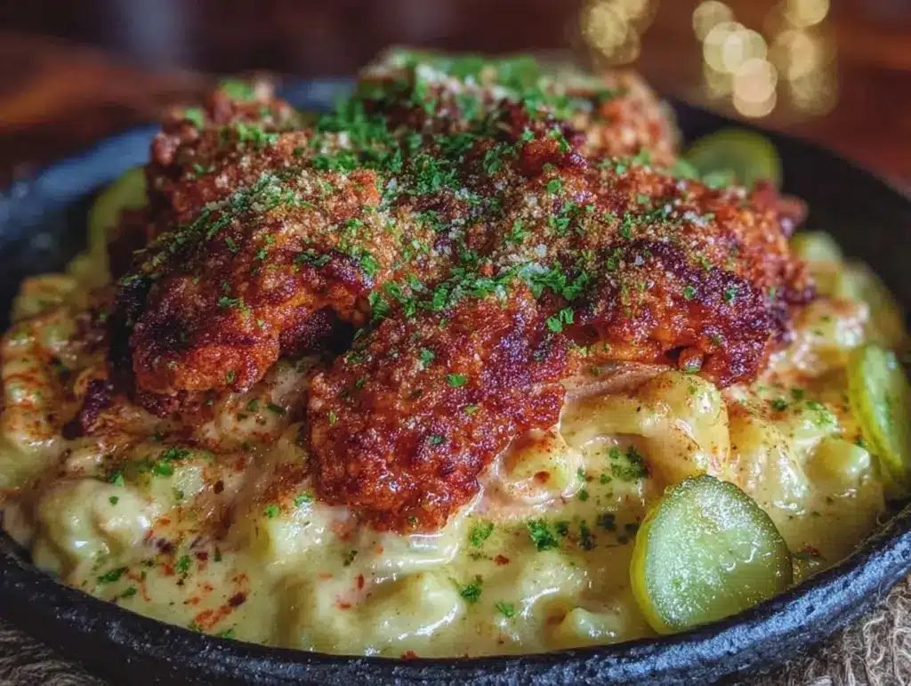 Nashville Hot Chicken Mac - featured image
