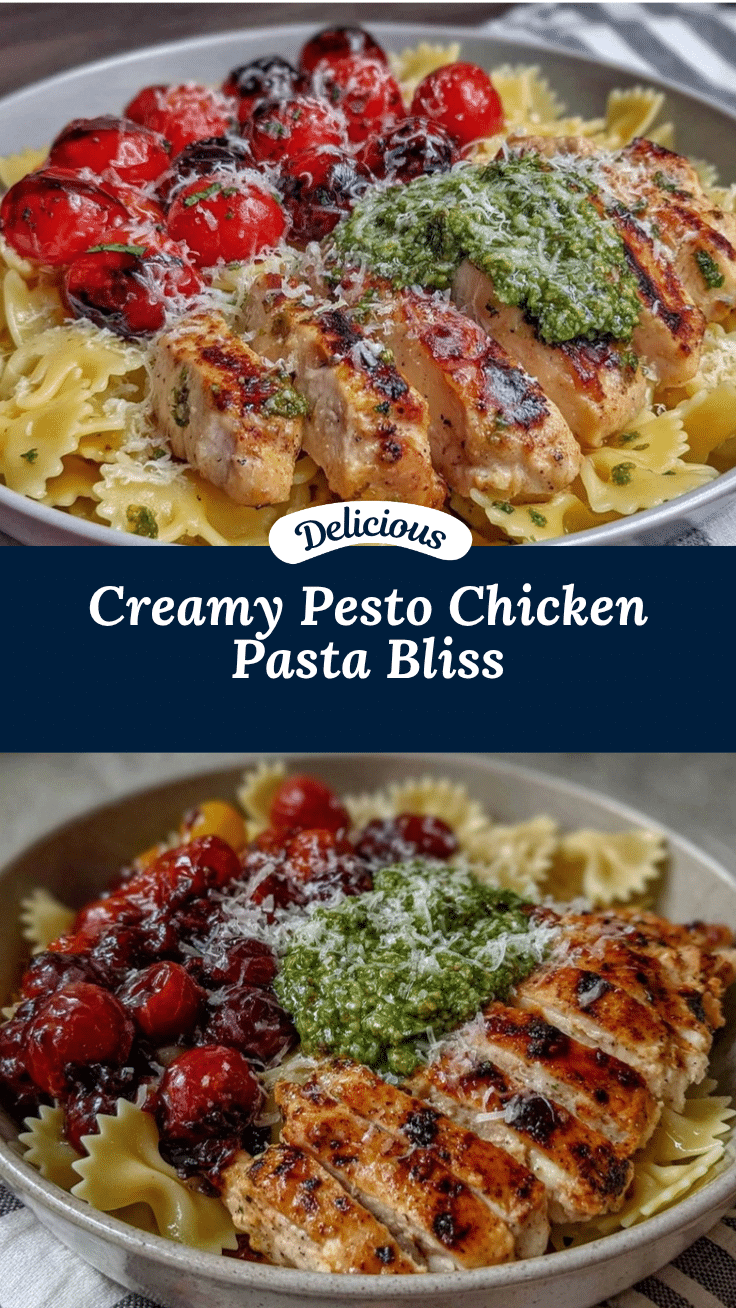pesto chicken pasta recipe
