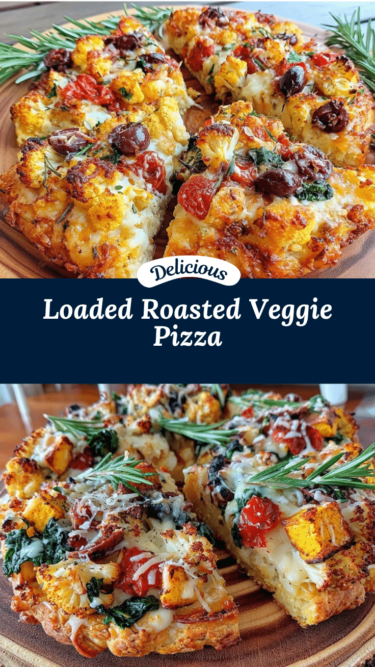 roasted vegetable pizza recipe