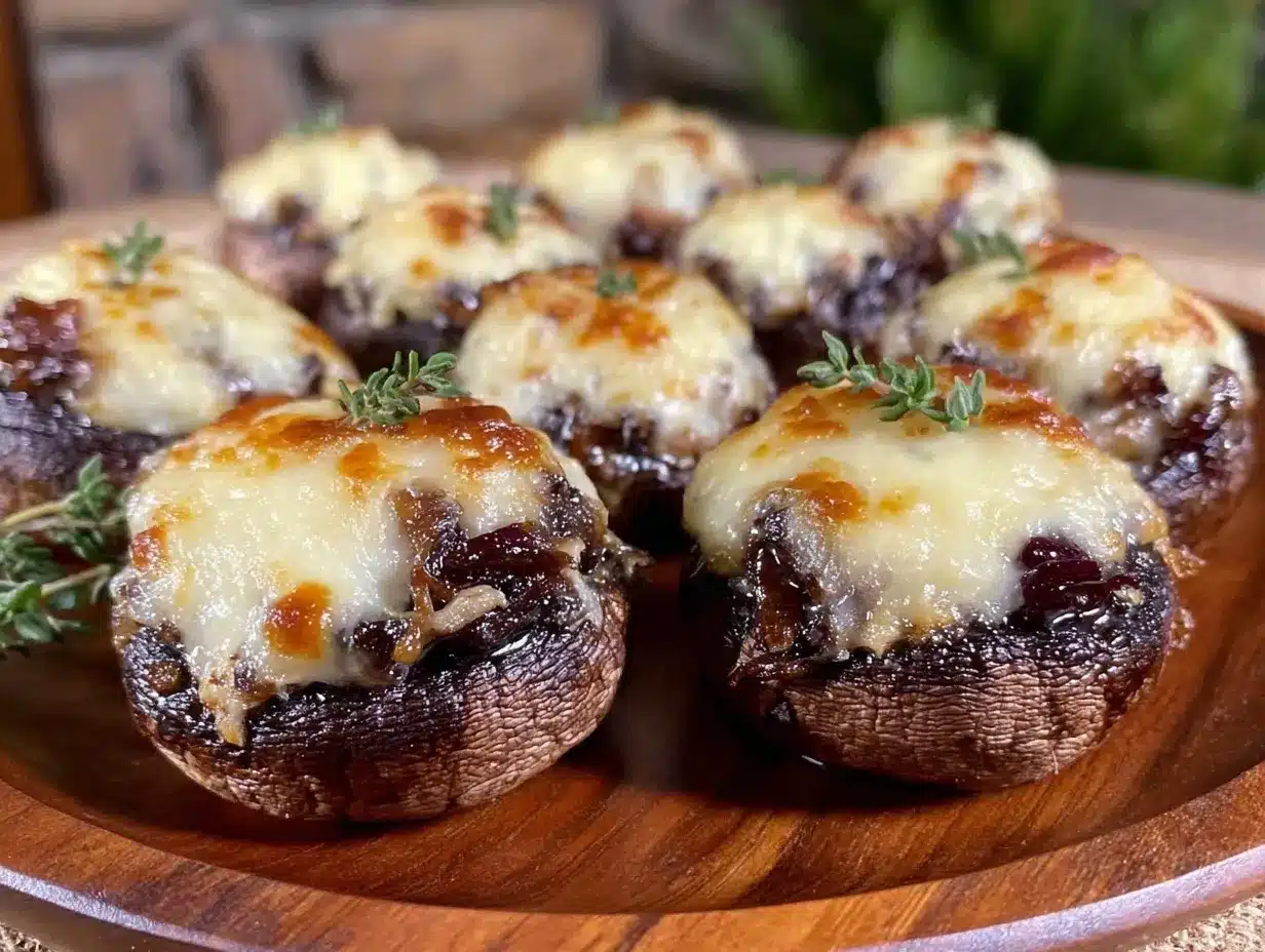 savory stuffed mushrooms preparation steps