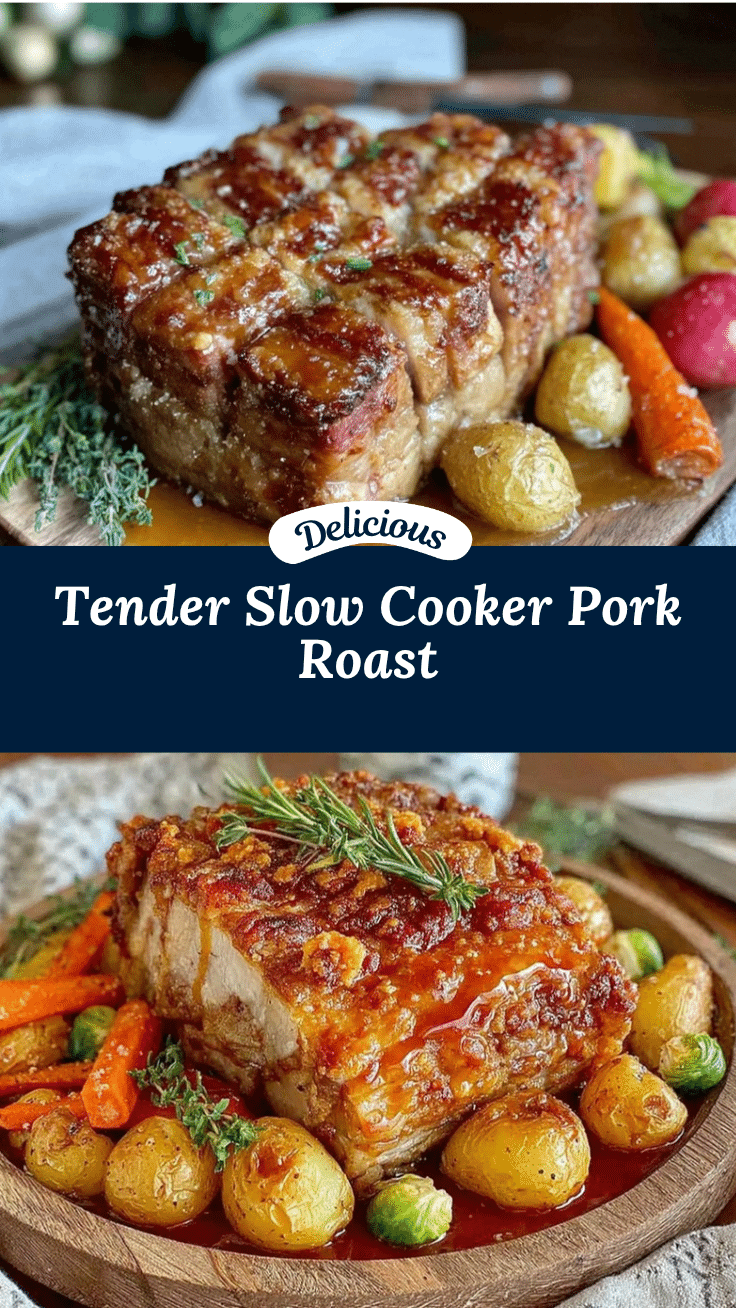slow cooker pork roast recipe