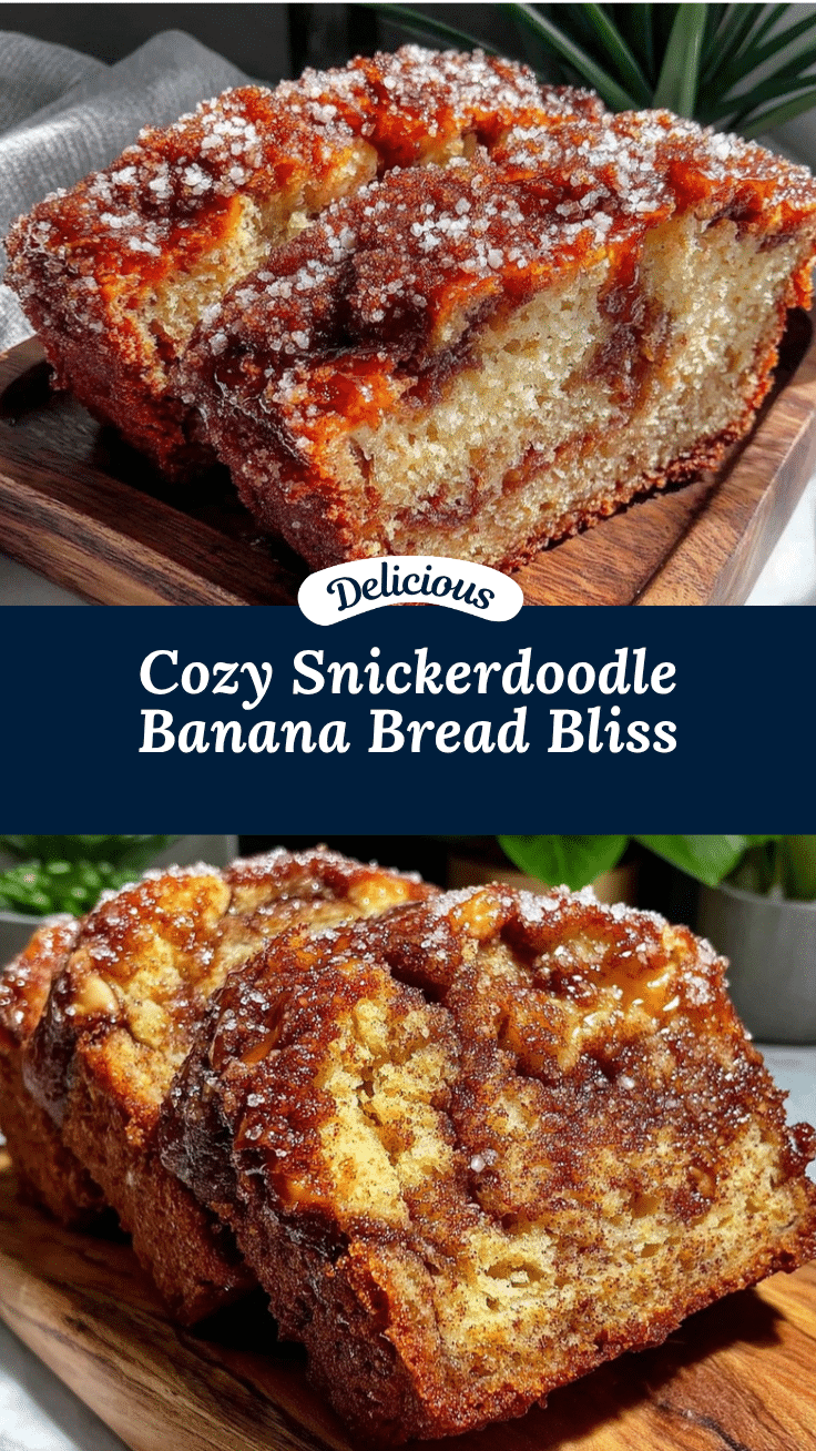 Snickerdoodle Banana Bread recipe