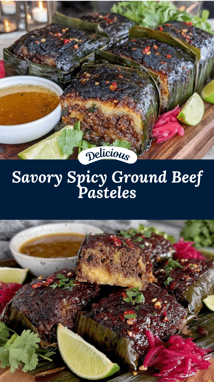 spicy ground beef pasteles recipe