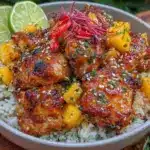 spicy mango chicken - featured image