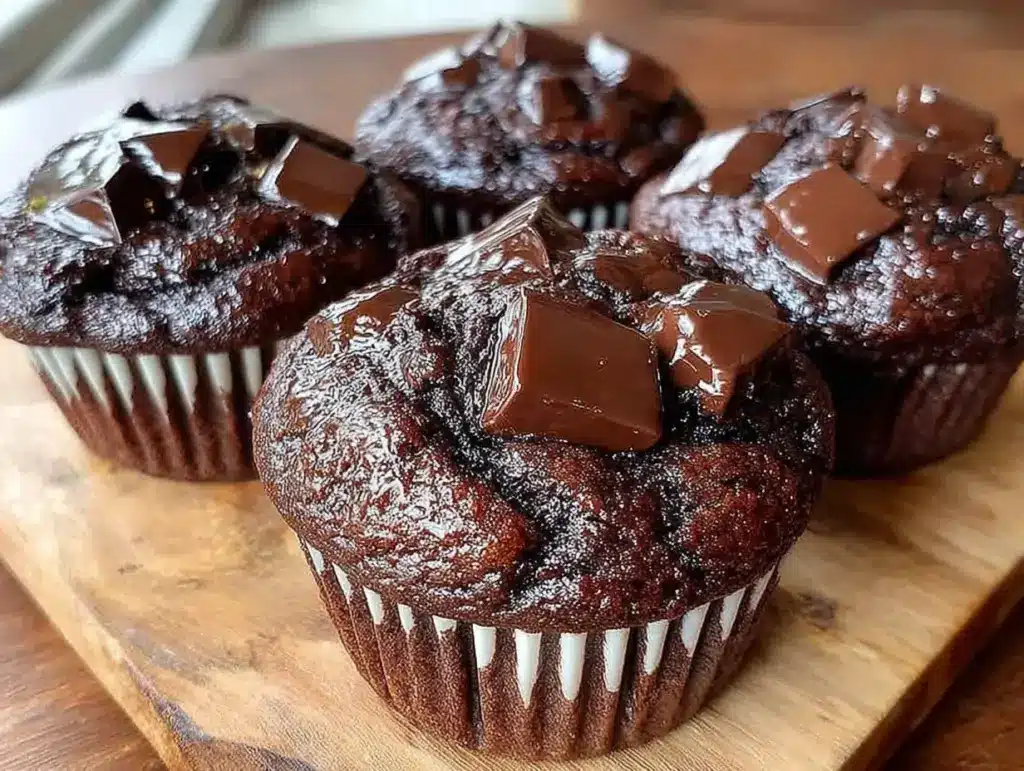 super saftige schoko muffins - featured image