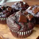 super saftige schoko muffins - featured image