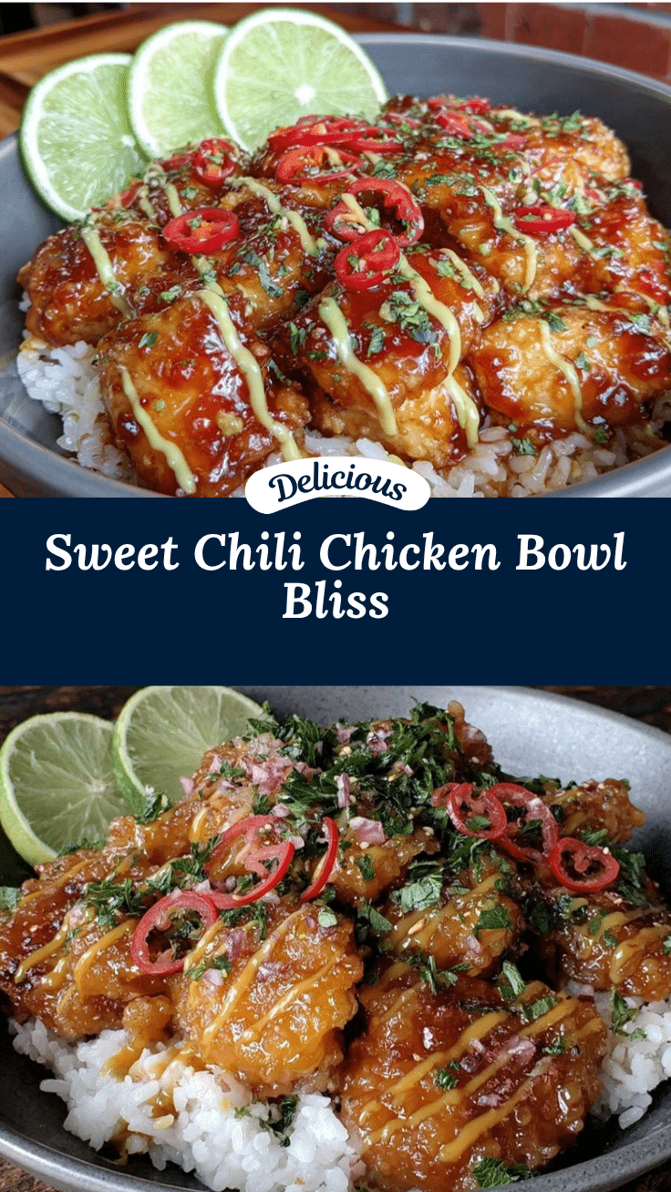 sweet chili chicken bowl recipe