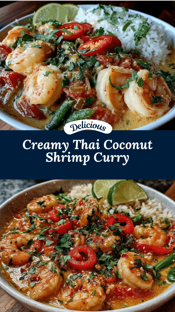 Thai coconut curry shrimp recipe