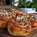 tortilla pizza rolls - featured image