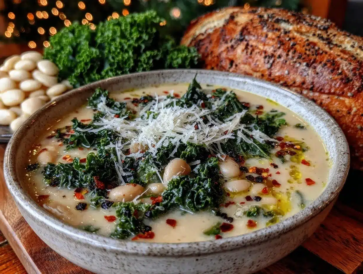 white bean soup preparation steps